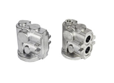 Aluminium gietstuk voor filterbehuizing van Hansen Transmissions